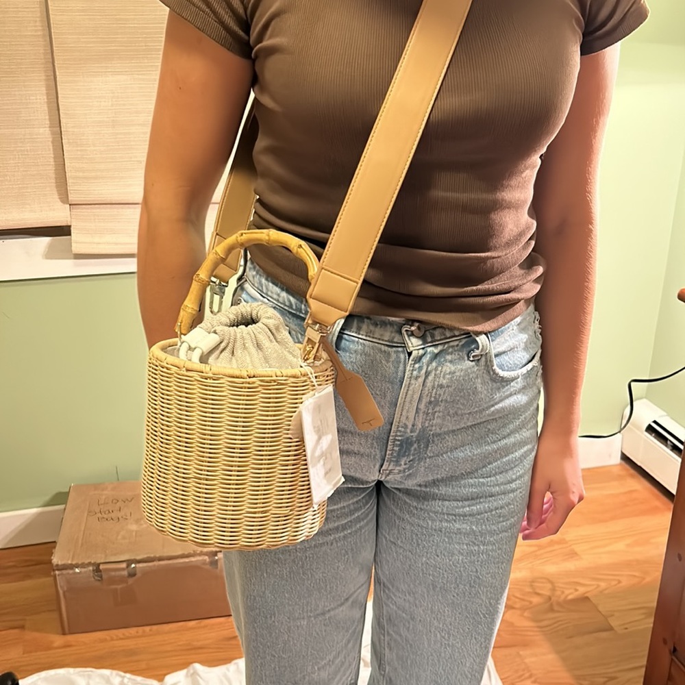 Ted Baker Basket Weave Bucket Bag